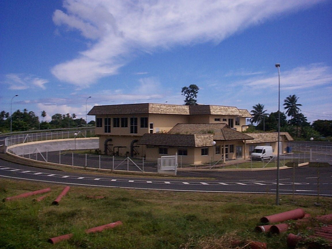 La station d’épuration de Punaauia.